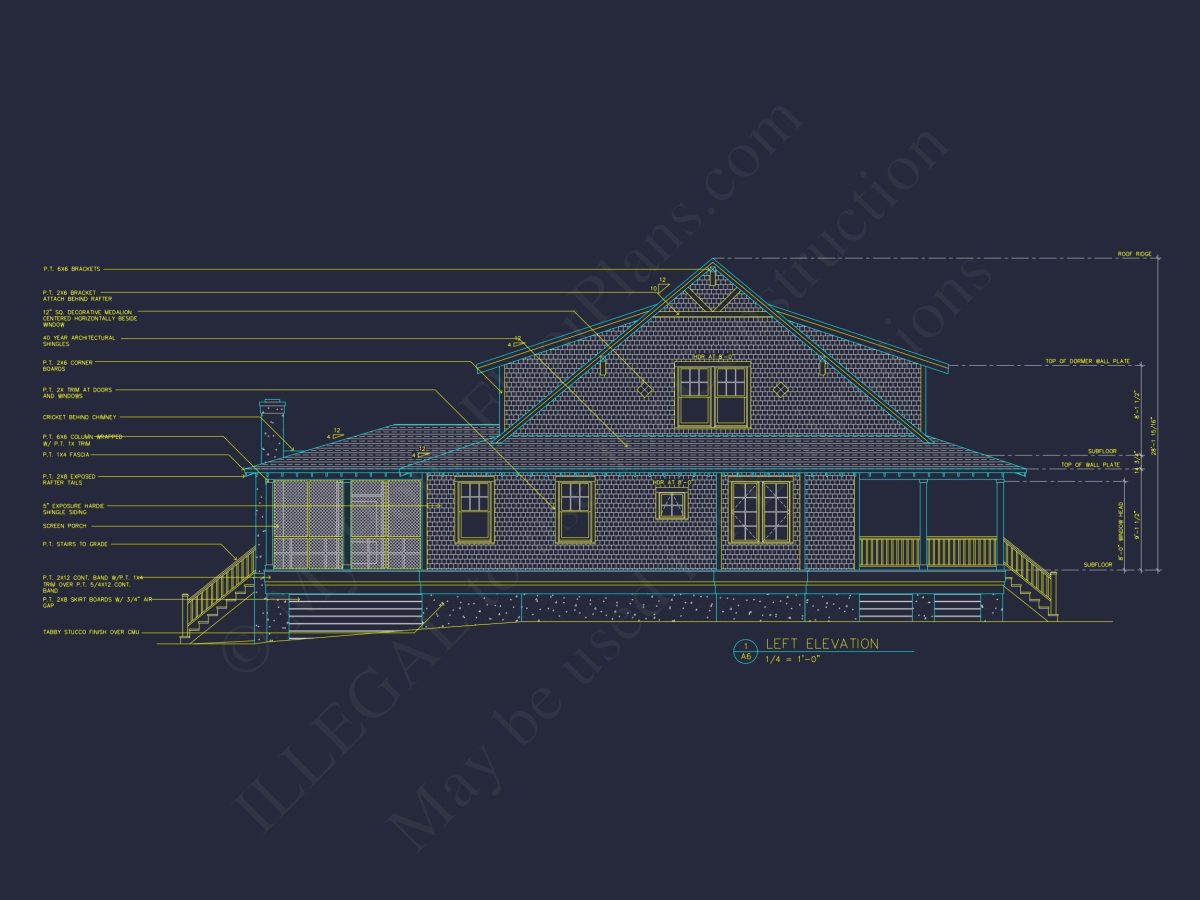 Charming 2-Story house Plan with Fireplace