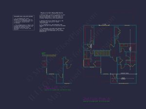 Charming 4-Bed house Plan with Detailed CAD Floor Designs