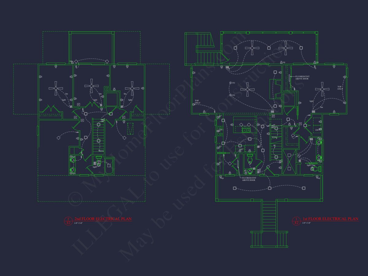 Charming Coastal house Plan with CAD-Ready Blueprints