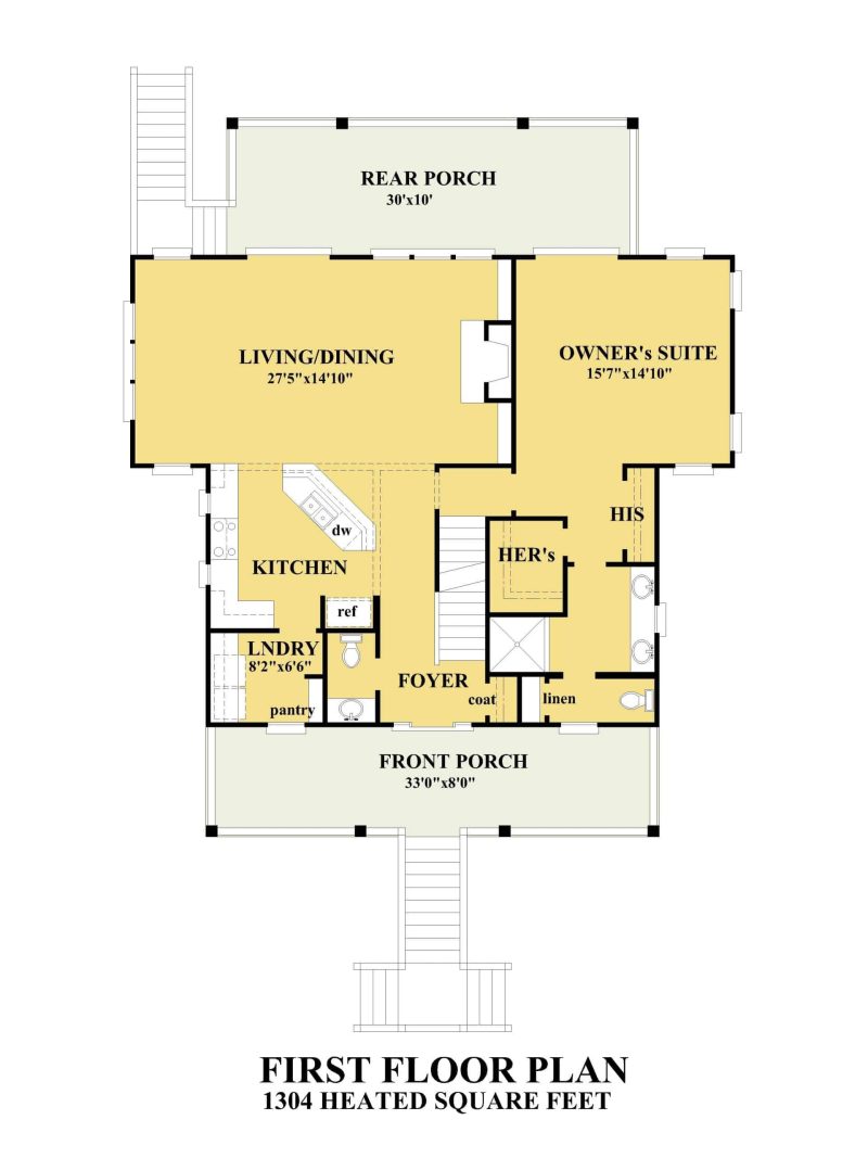 Charming Coastal house Plan with CAD-Ready Blueprints