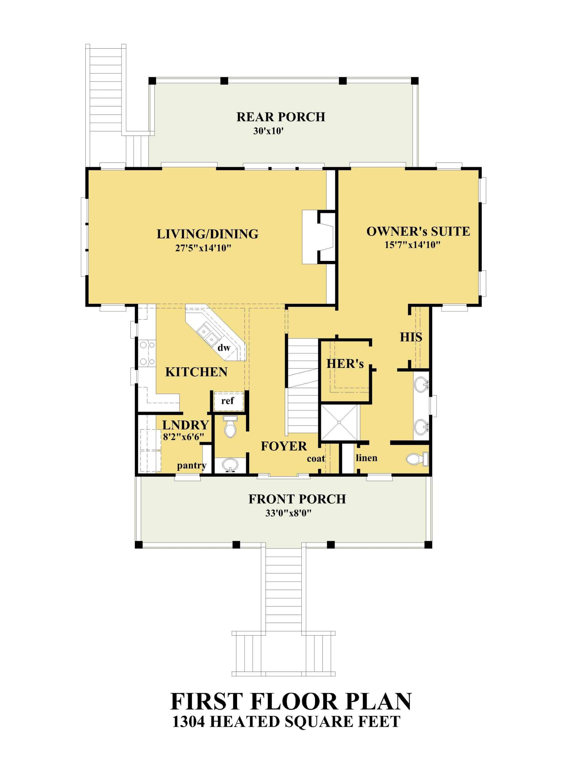 Charming Coastal house Plan with CAD-Ready Blueprints