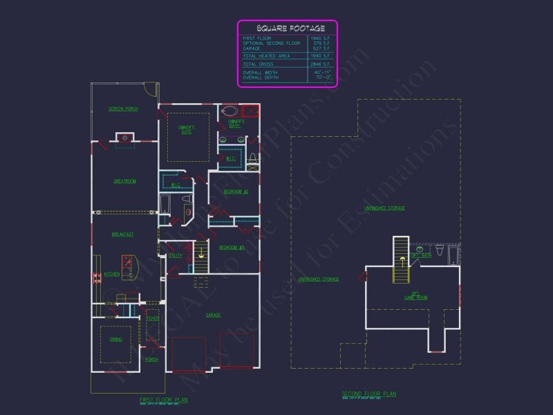 Charming Craftsman house Plan with CAD Designs and Details