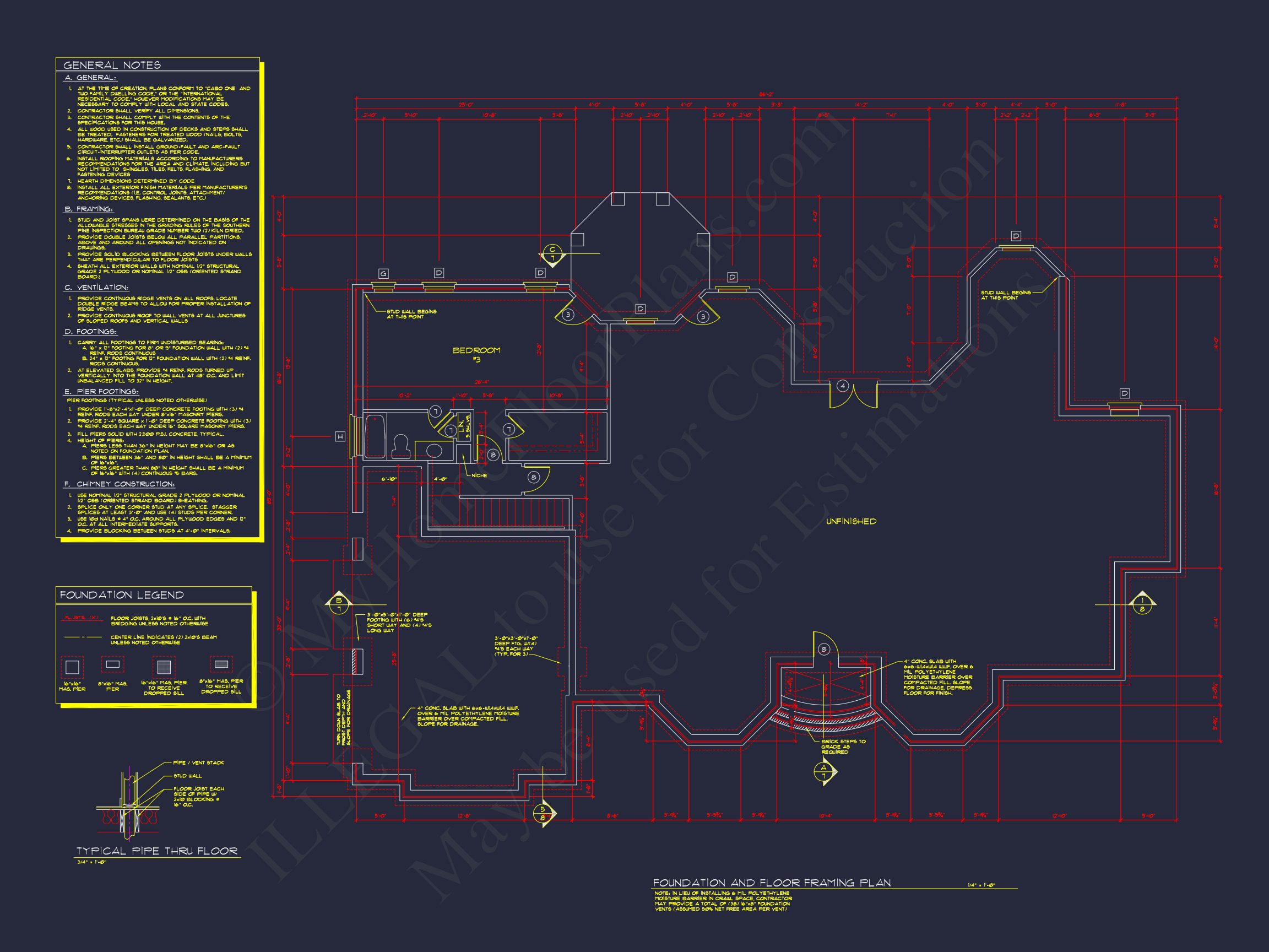 Charming house Plan with Spacious Floor Plan and CAD Designs