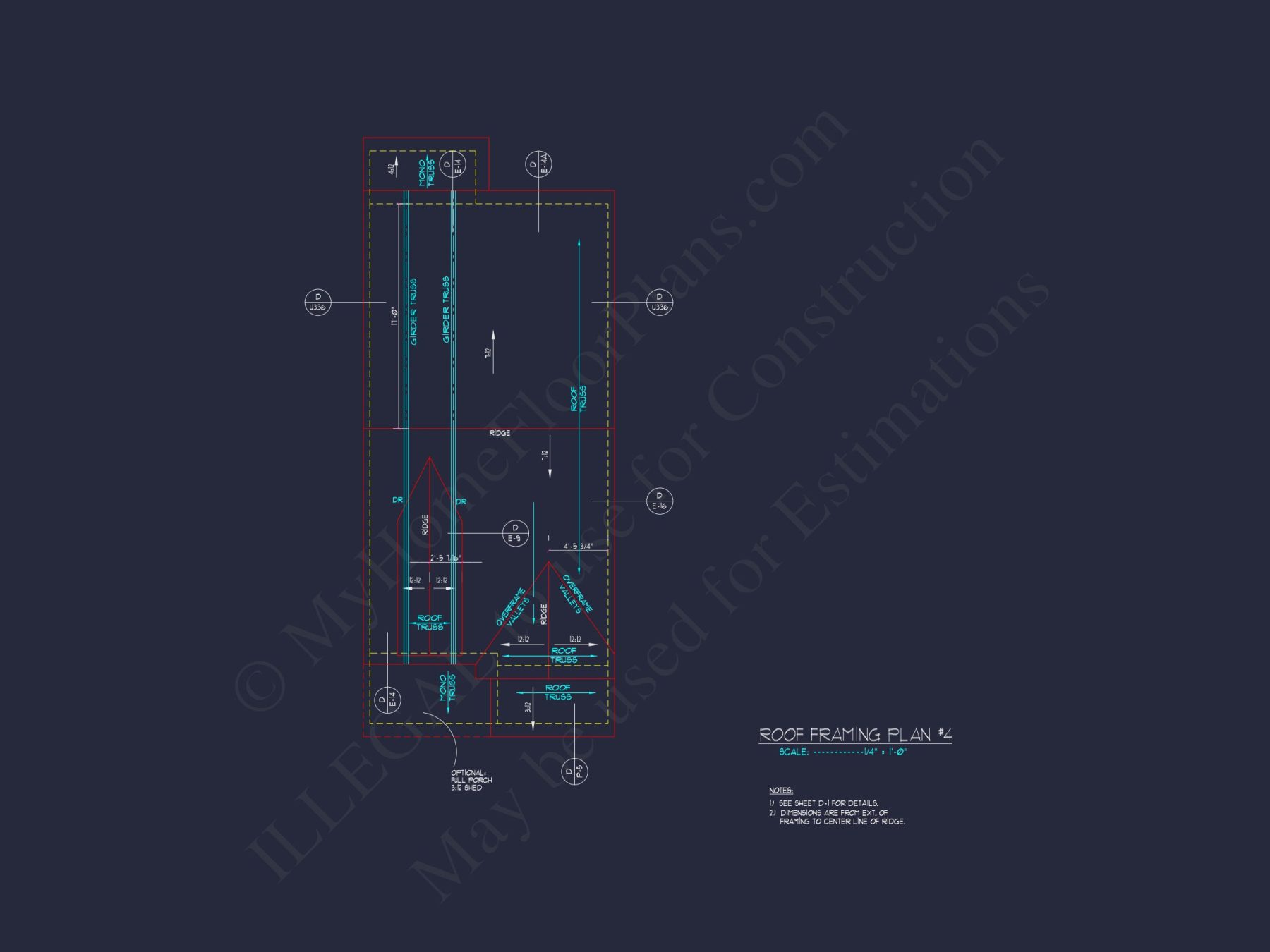 Classic 2-Bedroom house Plan with Detailed Floor Blueprint Designs