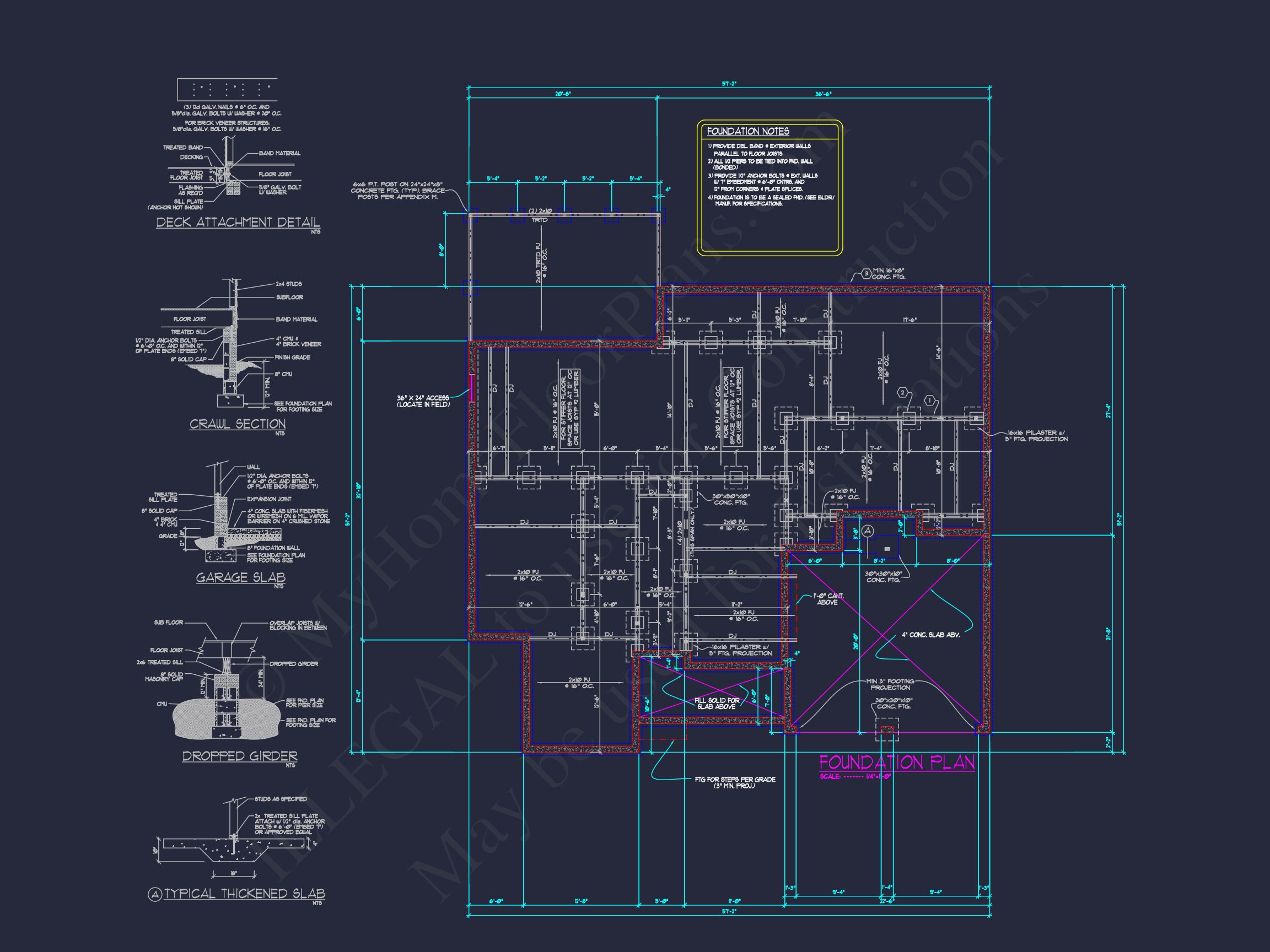 Classic Suburban house Floor Plan – CAD Architecture Designs