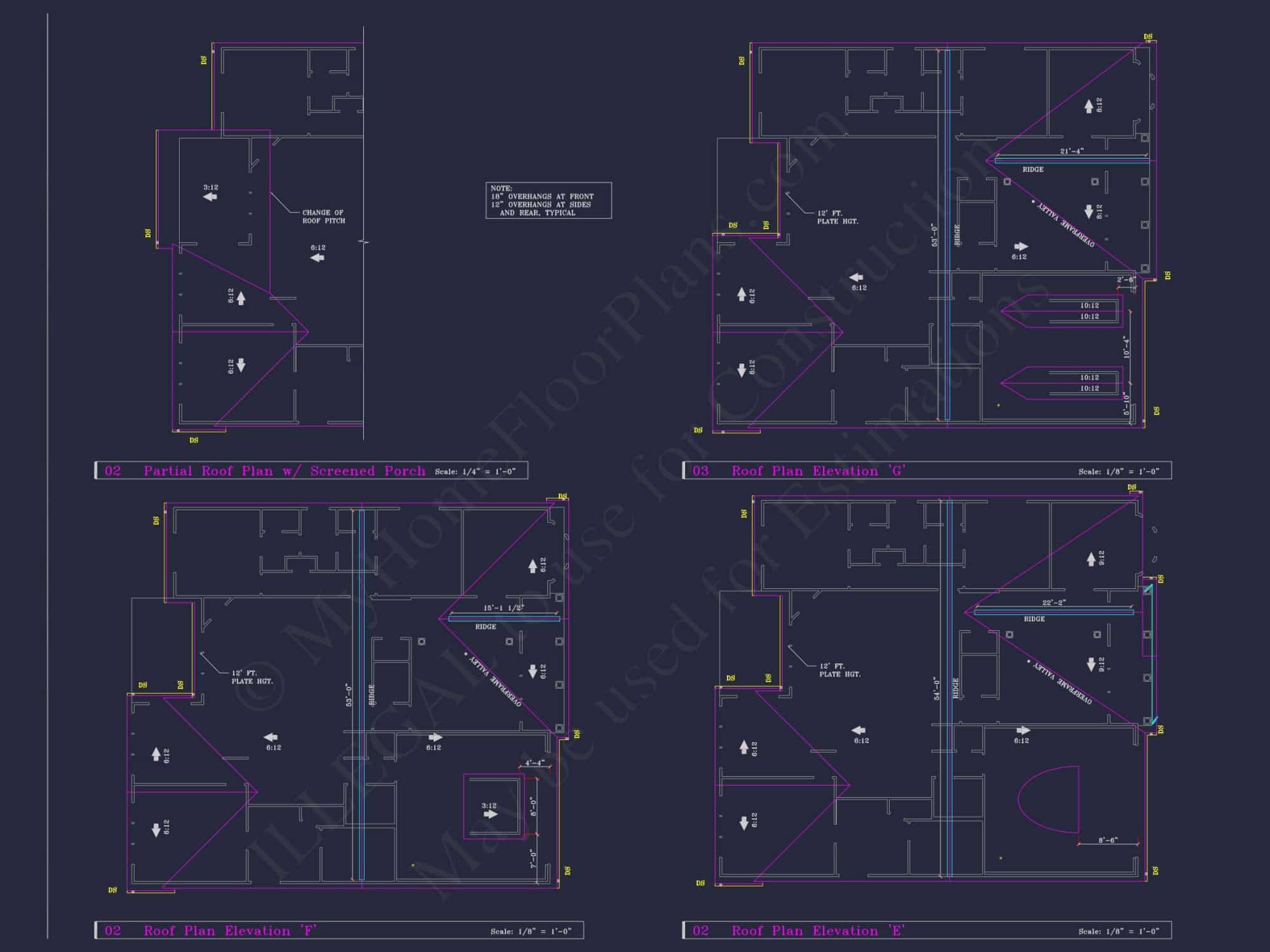 Classic Suburban house Plan: Detailed Floor Blueprint & CAD Design
