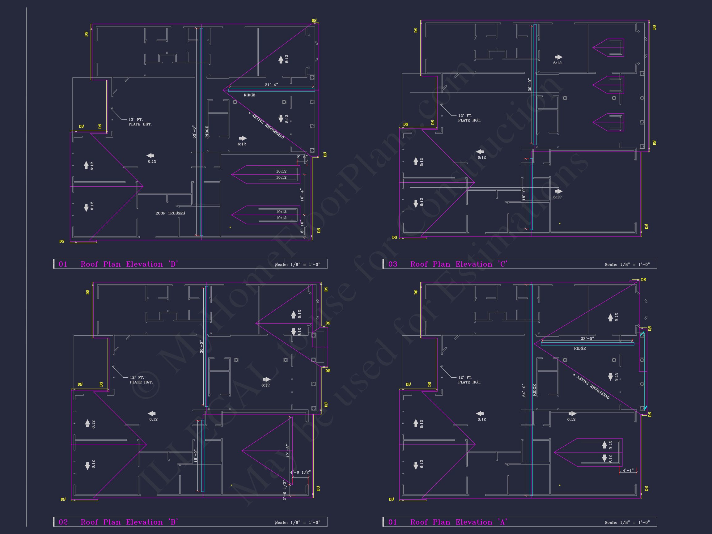 Classic Suburban house Plan: Detailed Floor Blueprint & CAD Design
