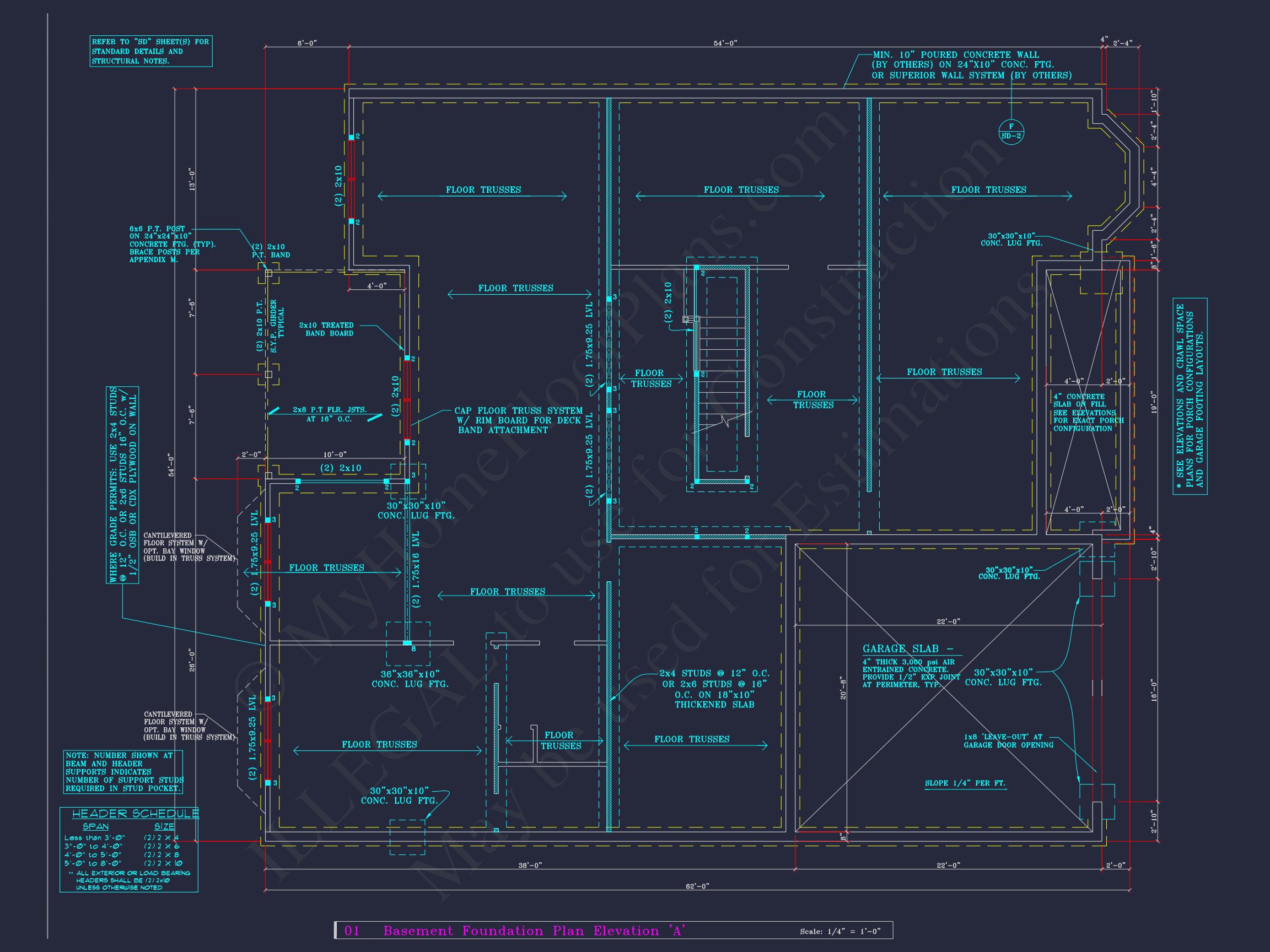Classic Suburban house Plan: Detailed Floor Blueprint & CAD Design
