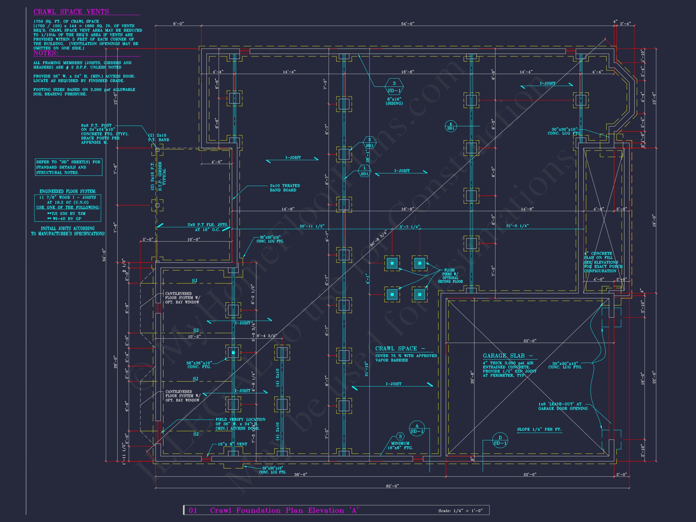 Classic Suburban house Plan: Detailed Floor Blueprint & CAD Design