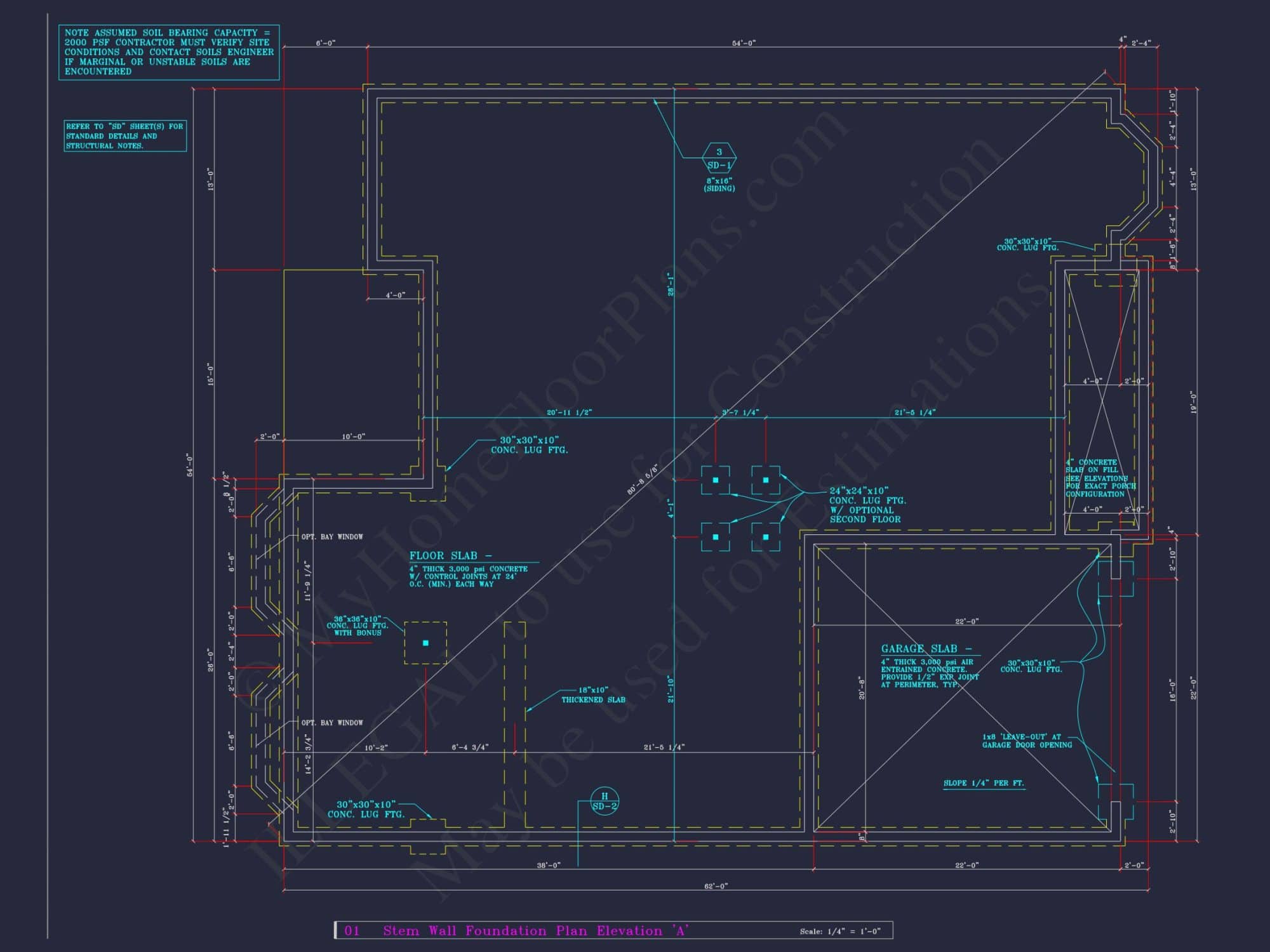 Classic Suburban house Plan: Detailed Floor Blueprint & CAD Design