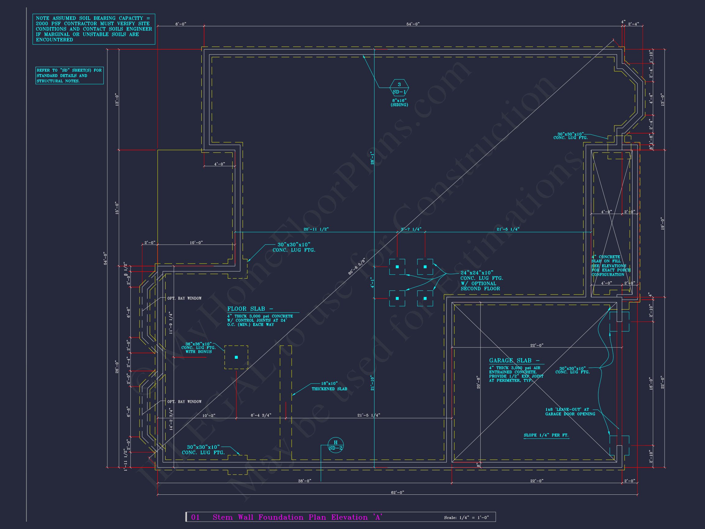 Classic Suburban house Plan: Detailed Floor Blueprint & CAD Design