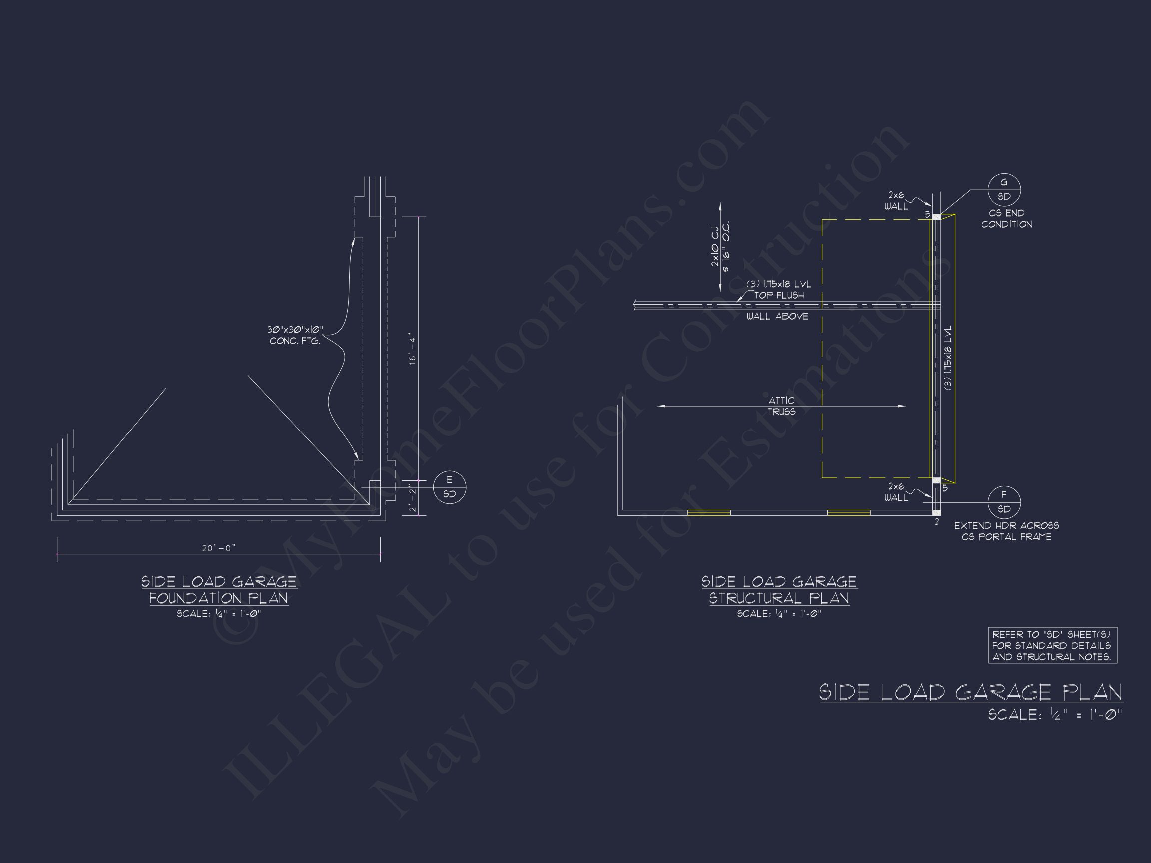 Classic Two-Story house Plan with CAD Designs and Blueprints