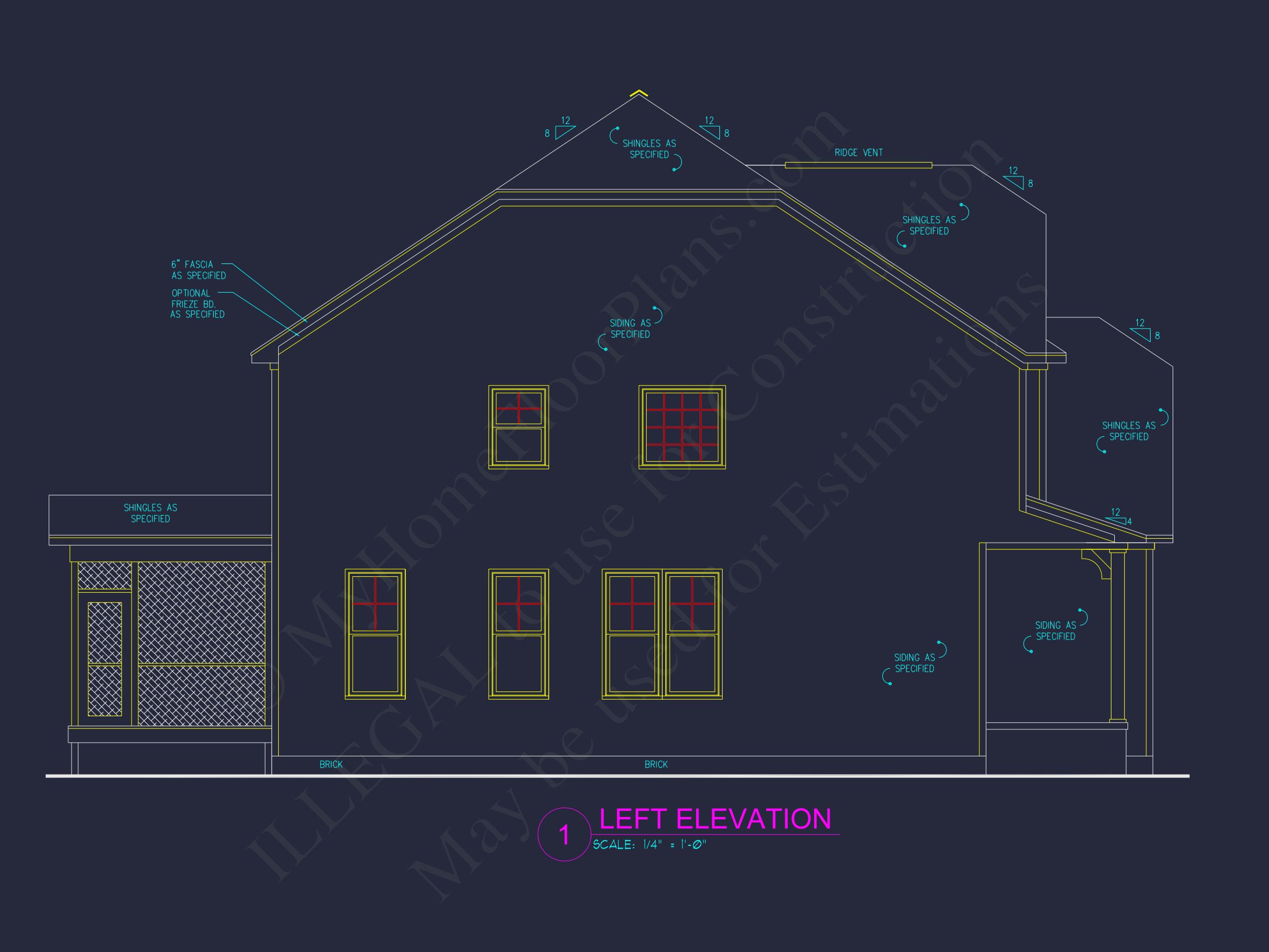 Floor Plan with Garage & Amenities