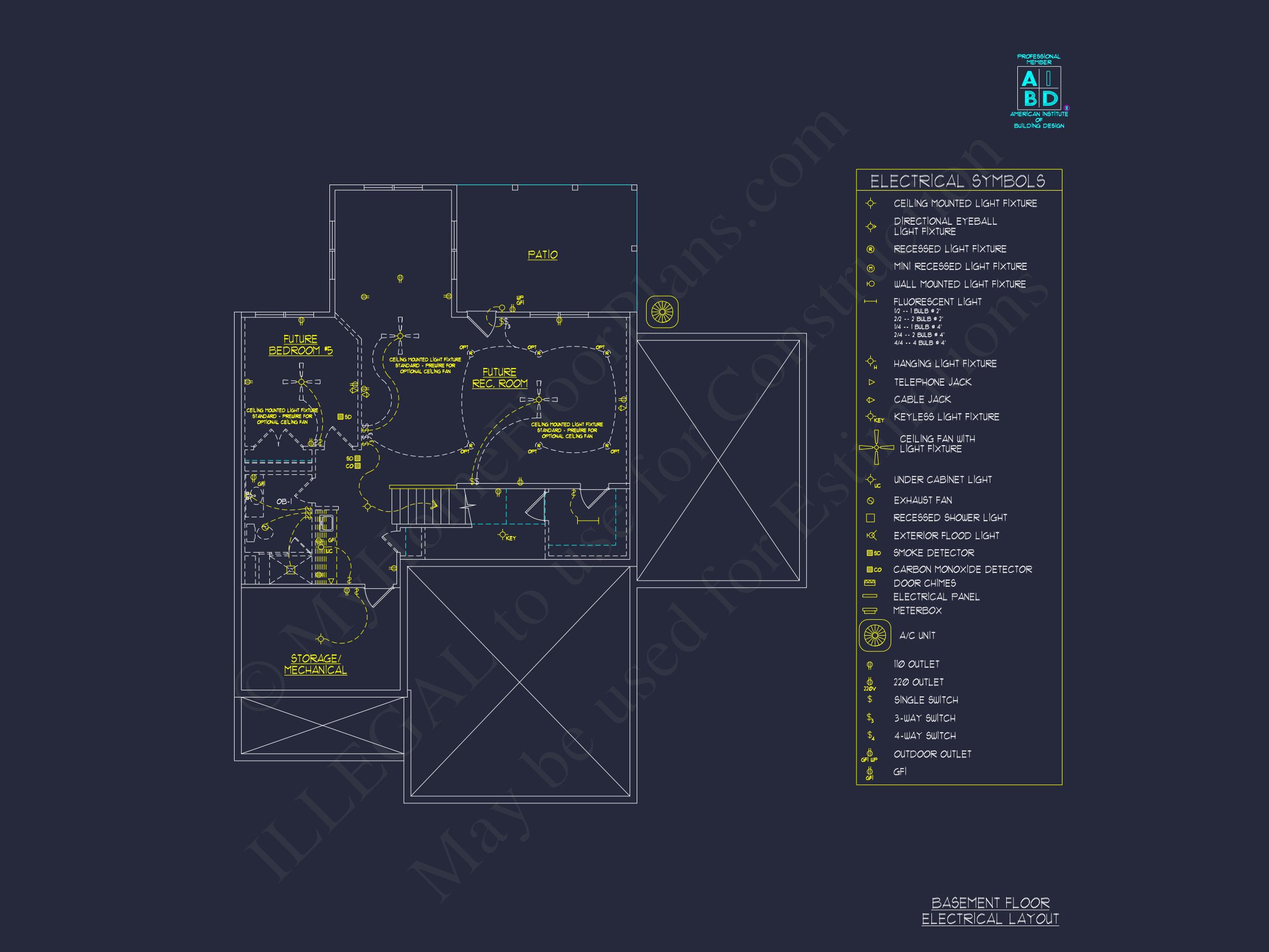 Craftsman house Design Plan with 3 Bedrooms & CAD Blueprints