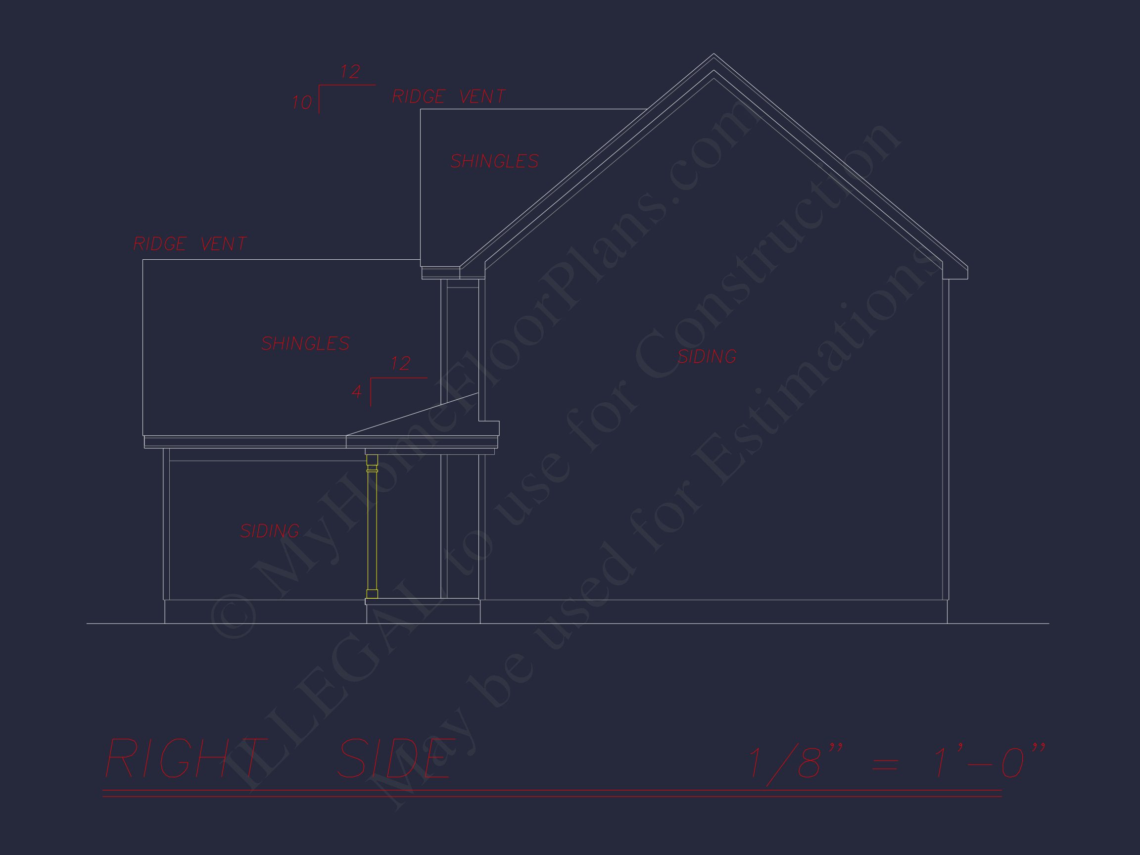 Craftsman house Design with 4 Beds,2.5 Baths & Open Floor Plan