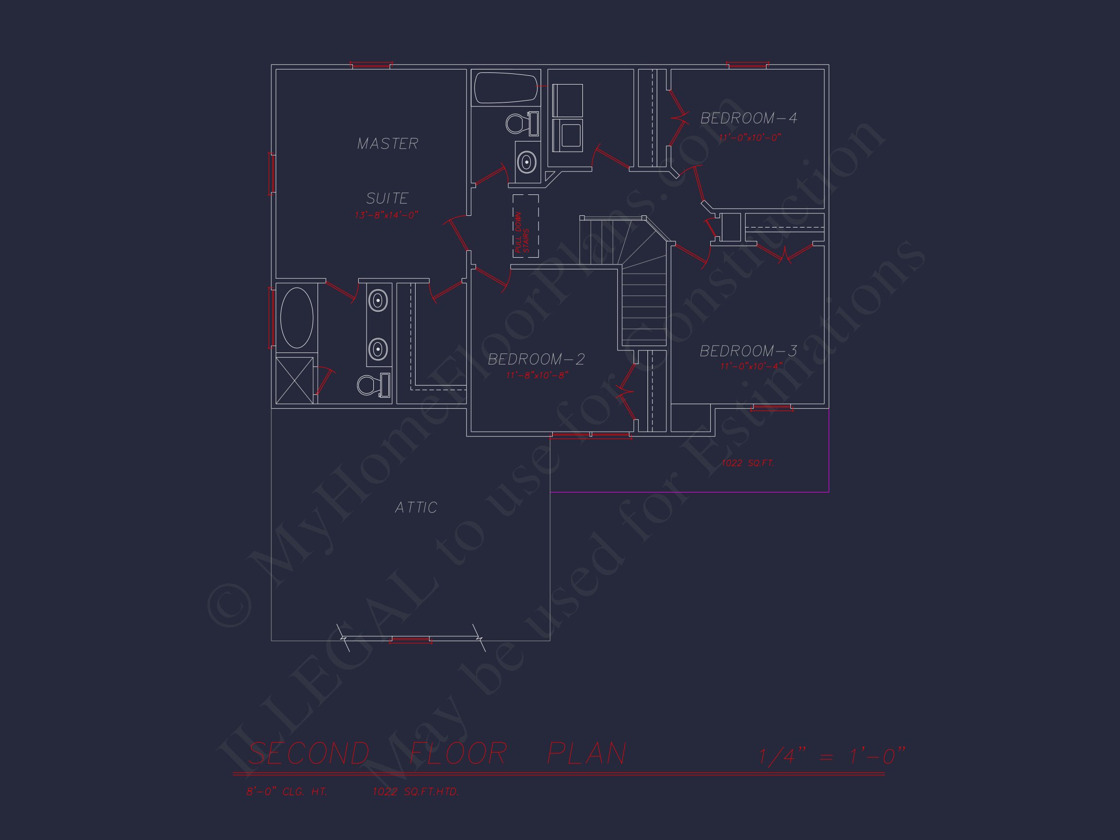 Craftsman house Design with 4 Beds,2.5 Baths & Open Floor Plan