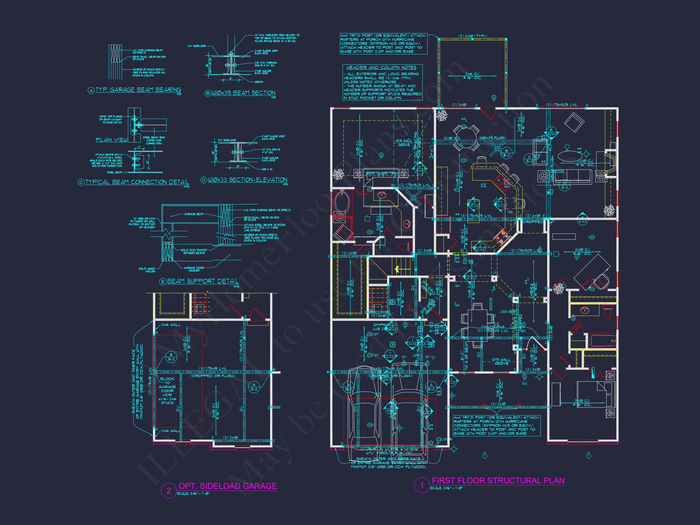 Craftsman house Design with Floor Plan,CAD,& Blueprint Insights