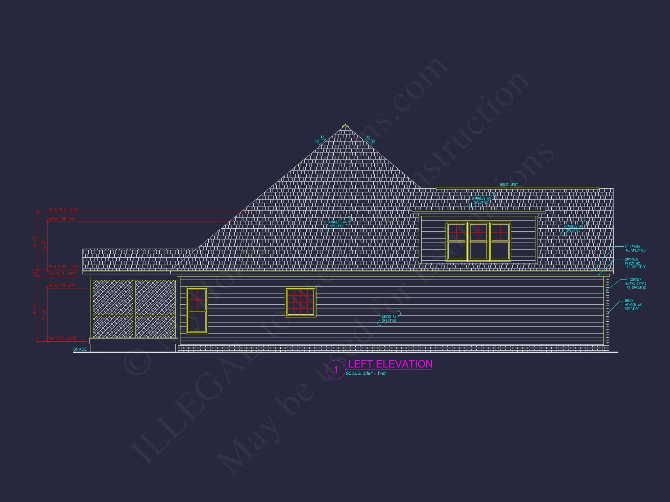 Craftsman house Design with Floor Plan,CAD,& Blueprint Insights