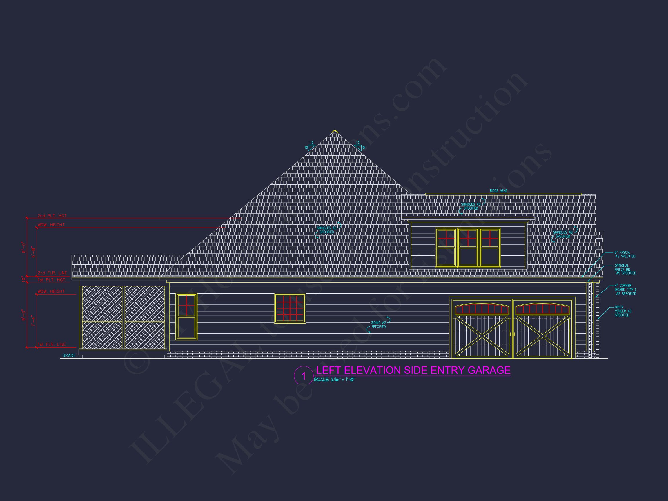 Craftsman house Design with Floor Plan,CAD,& Blueprint Insights