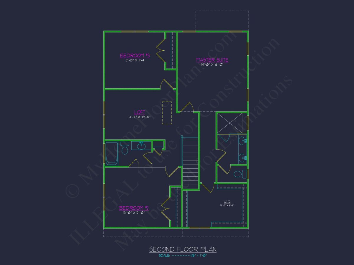 Craftsman house Design with Full CAD Blueprints & Features