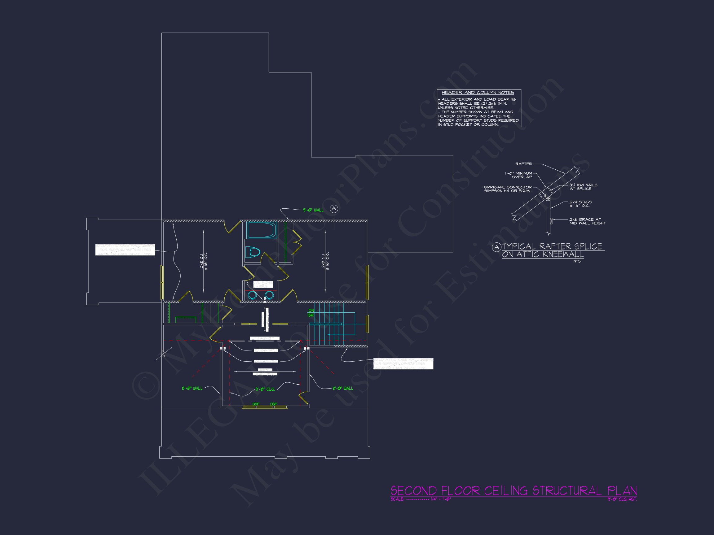 Craftsman house Floor Plan