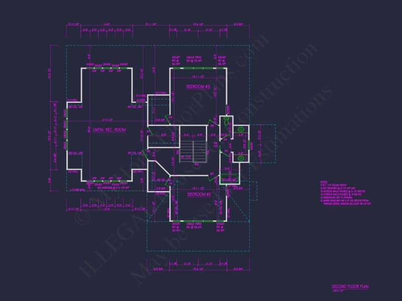 Craftsman house Plan