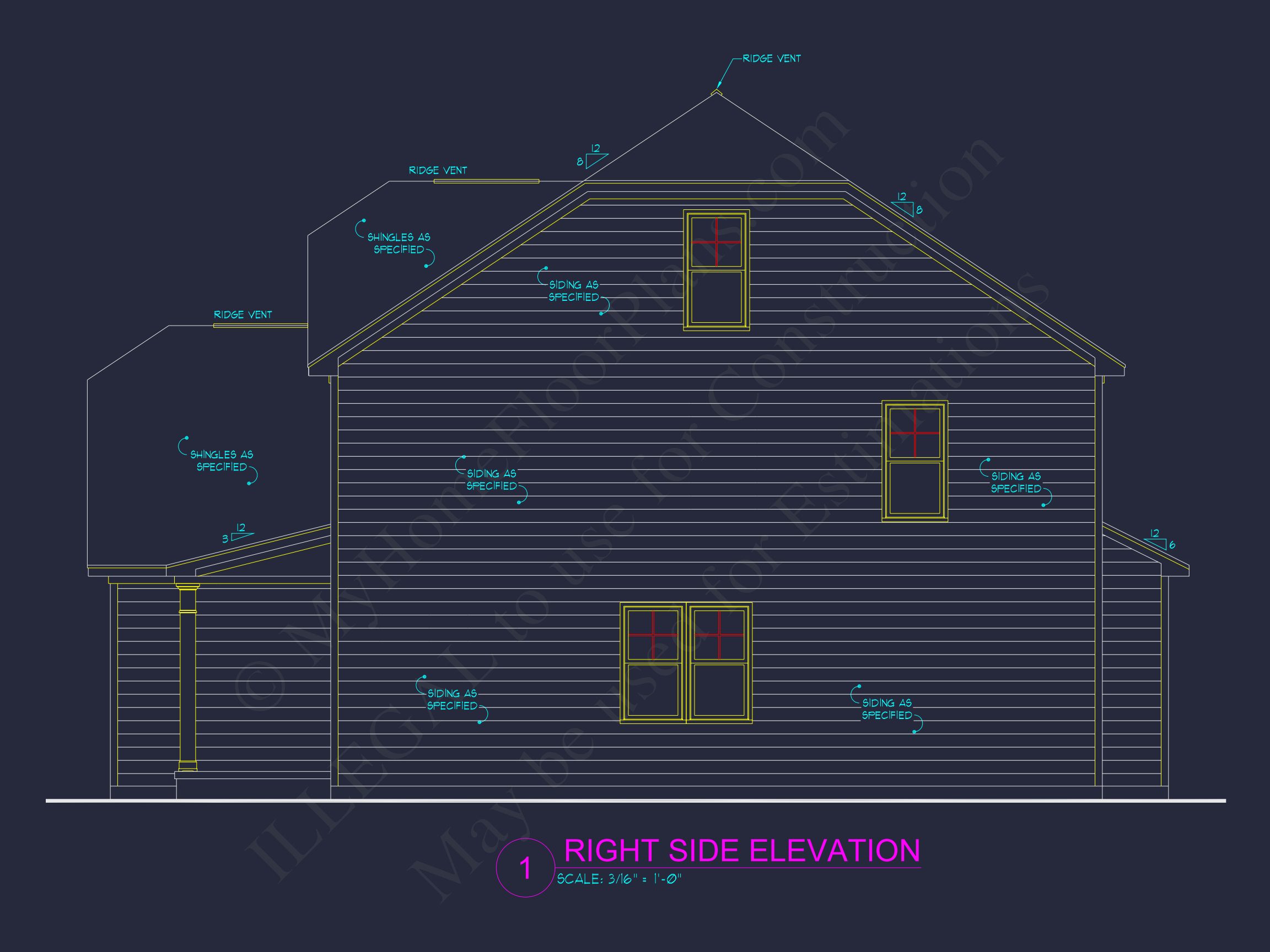 Craftsman house Plan: 2-Story Floor Plan with 4 Beds & CAD Designs