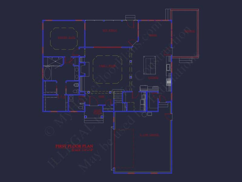 2865 Sq Ft, 3 Beds, 3 Baths
