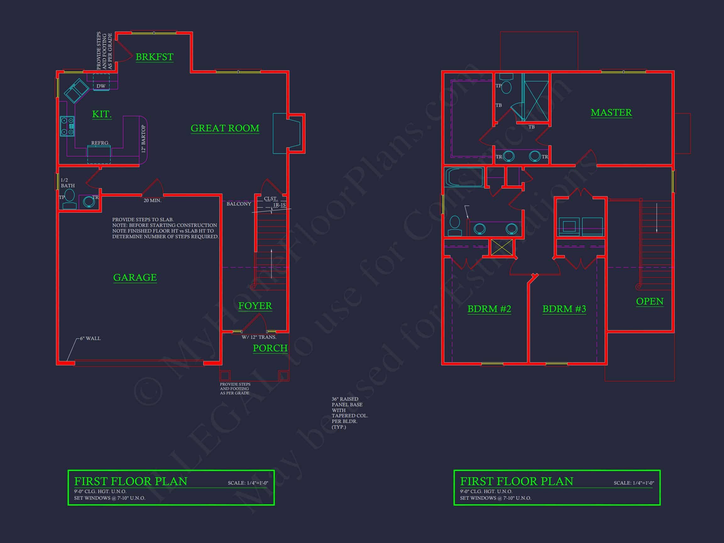Craftsman house Plan: Floor Plan,Blueprint & CAD Designs