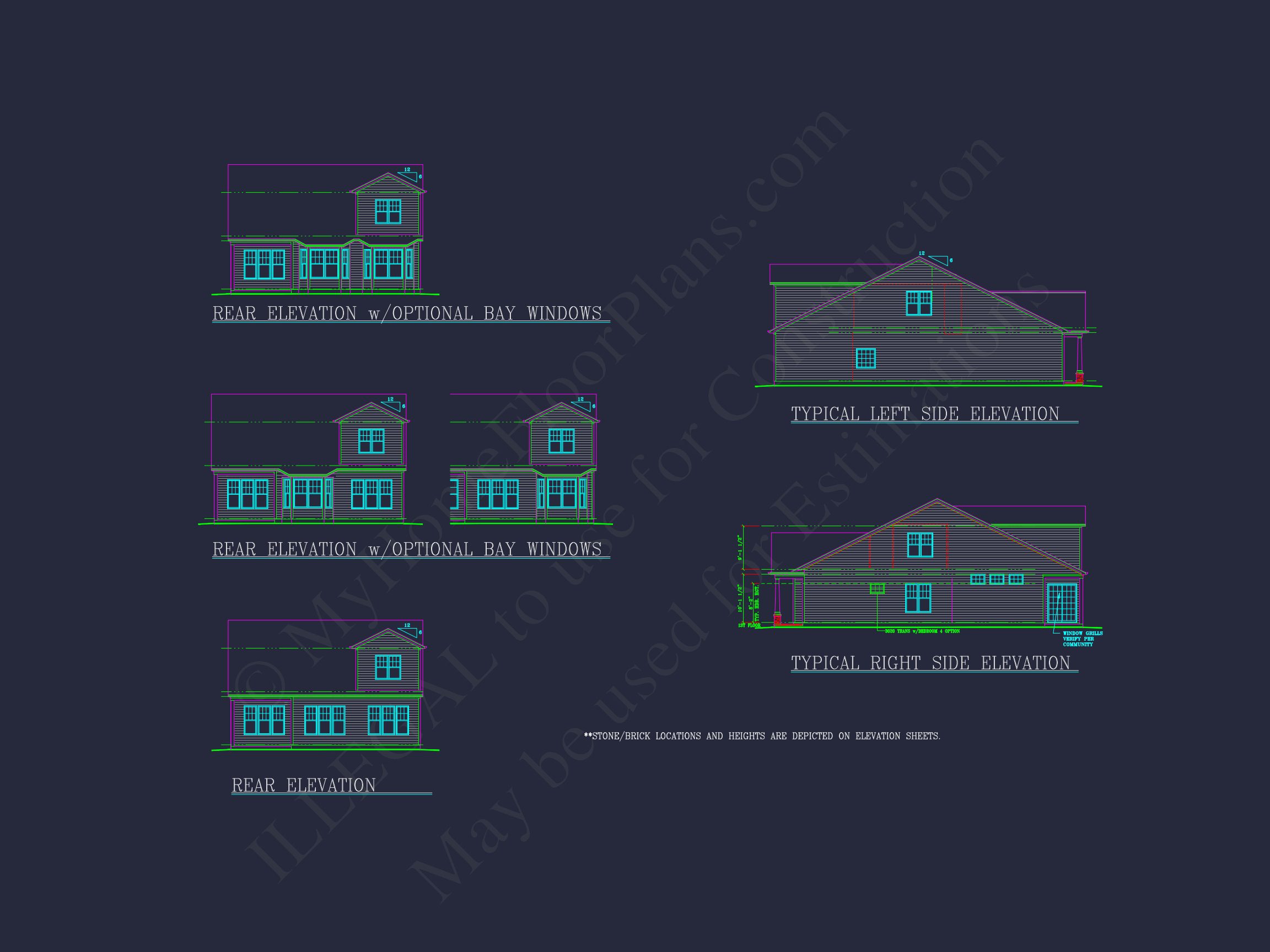 Craftsman house Plan with 1.5 Stories,CAD Blueprints & Modern Design