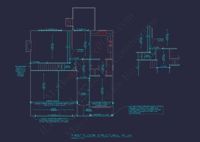 Craftsman house Plan with 2 Floors and Spacious Layout