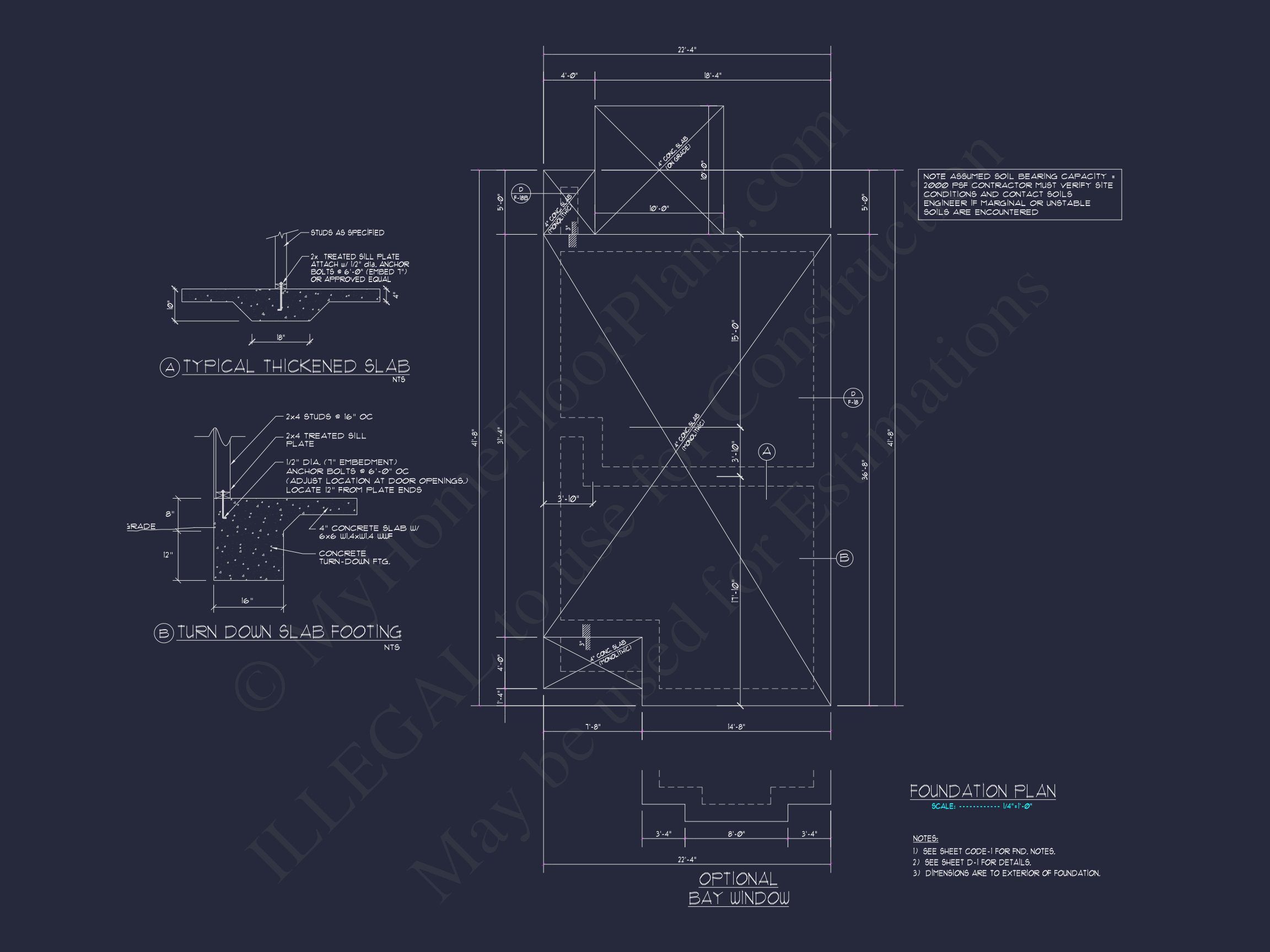 Craftsman house Plan with 2-Story Design and CAD Blueprint