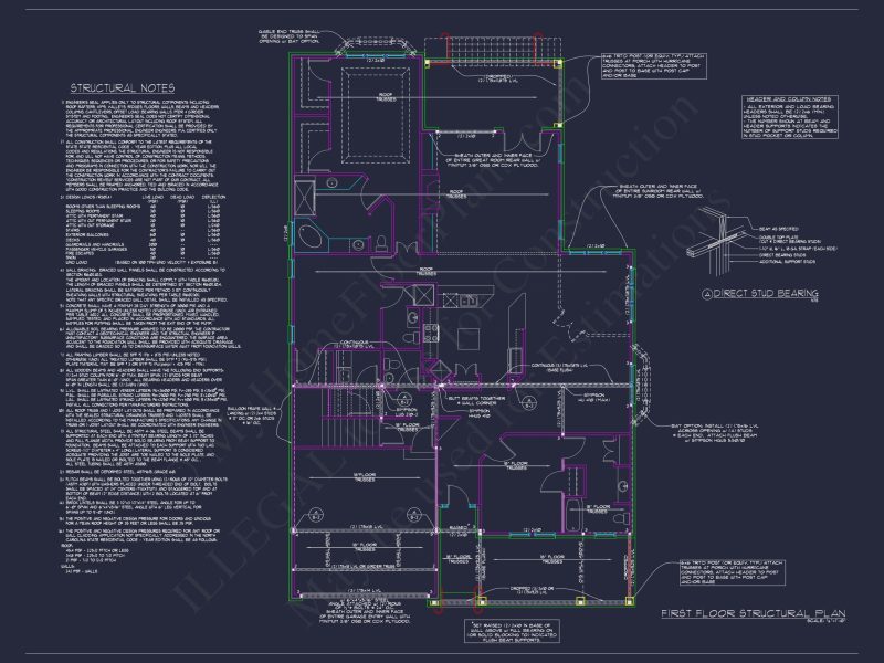 Craftsman house Plan with 2 Story Layout and CAD Designs