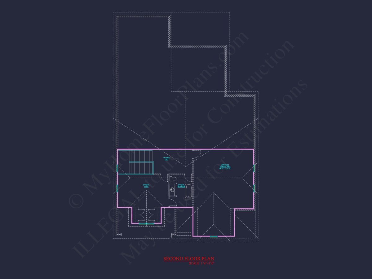 Craftsman house Plan with 2 Story Layout and CAD Designs