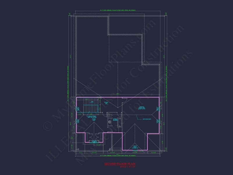 Craftsman house Plan with 2 Story Layout and CAD Designs