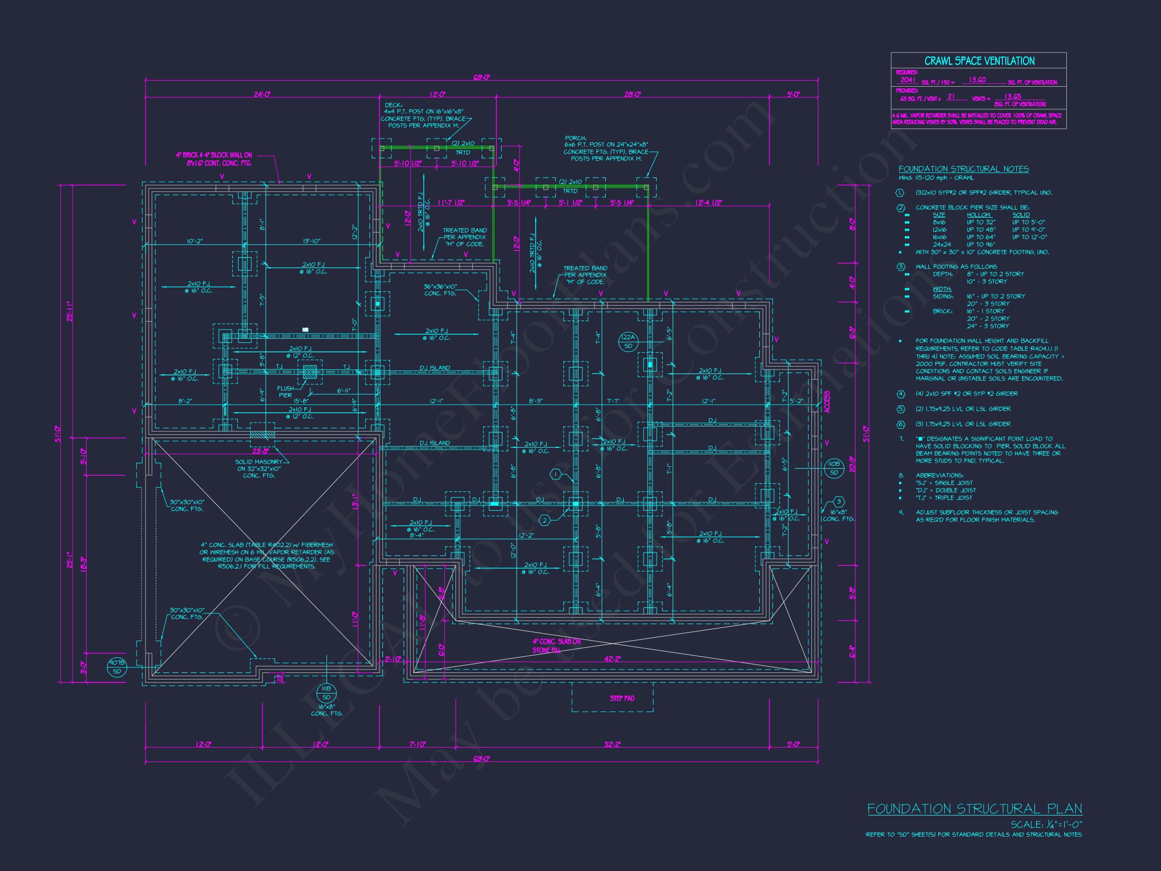Craftsman house Plan with 2,041 SF - Floor Plan and Designs