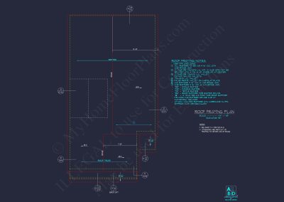Craftsman house Plan with Detailed Blueprint and CAD Designs