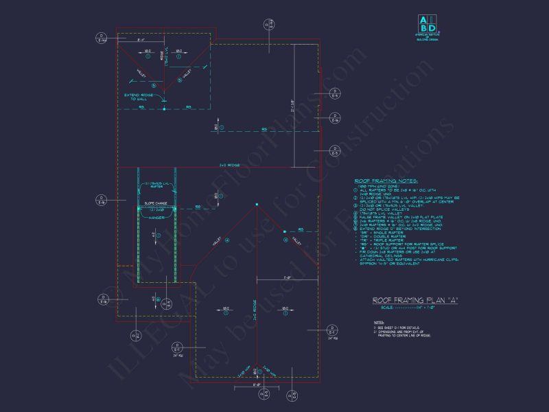 Craftsman house Plan with Open Floor Design & CAD Blueprint
