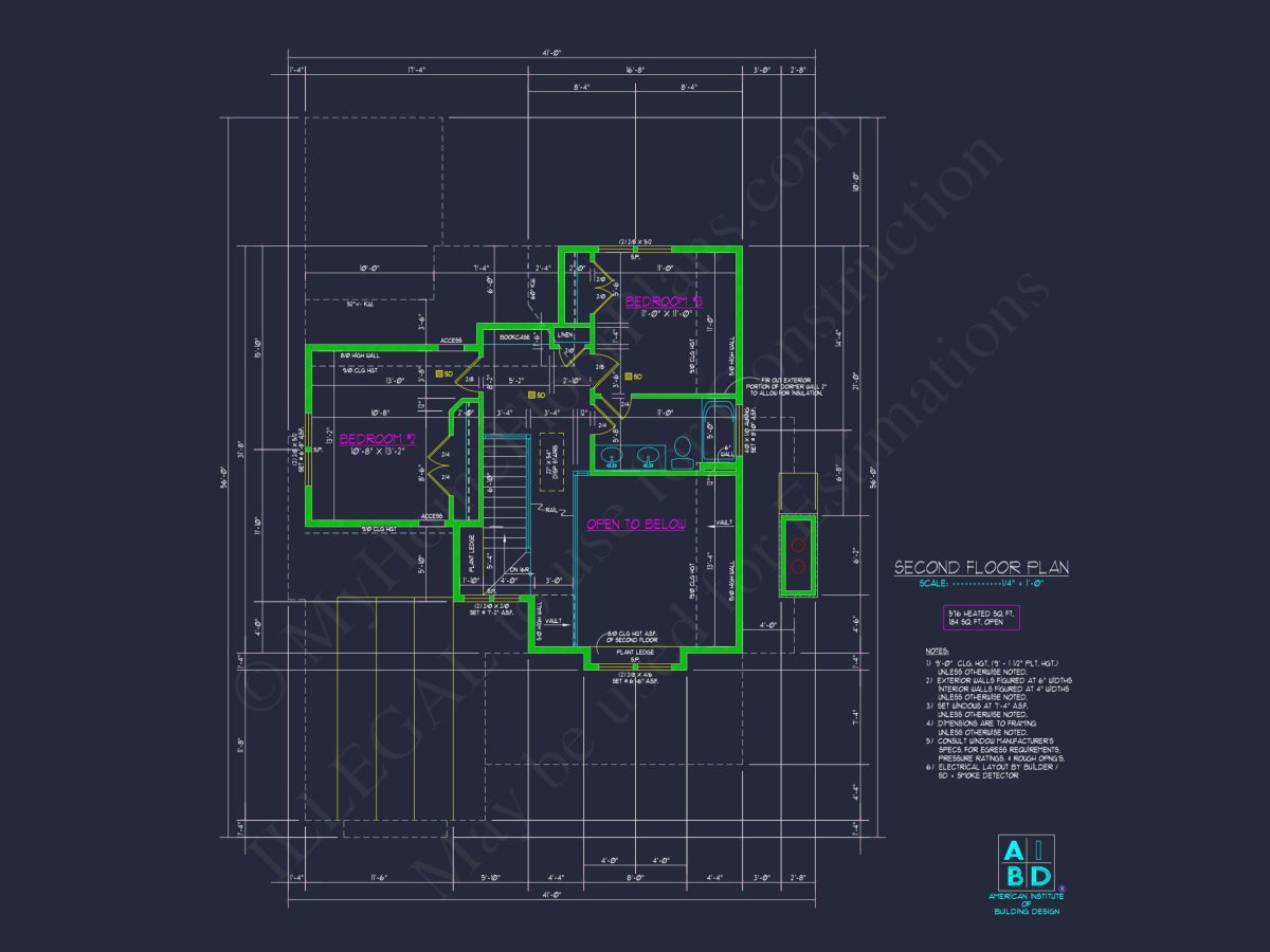 Craftsman house Plan with Open Floor Plan & CAD Designs