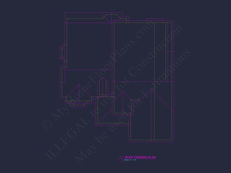Craftsman house Plan with Spacious Floor Plan and CAD Blueprint