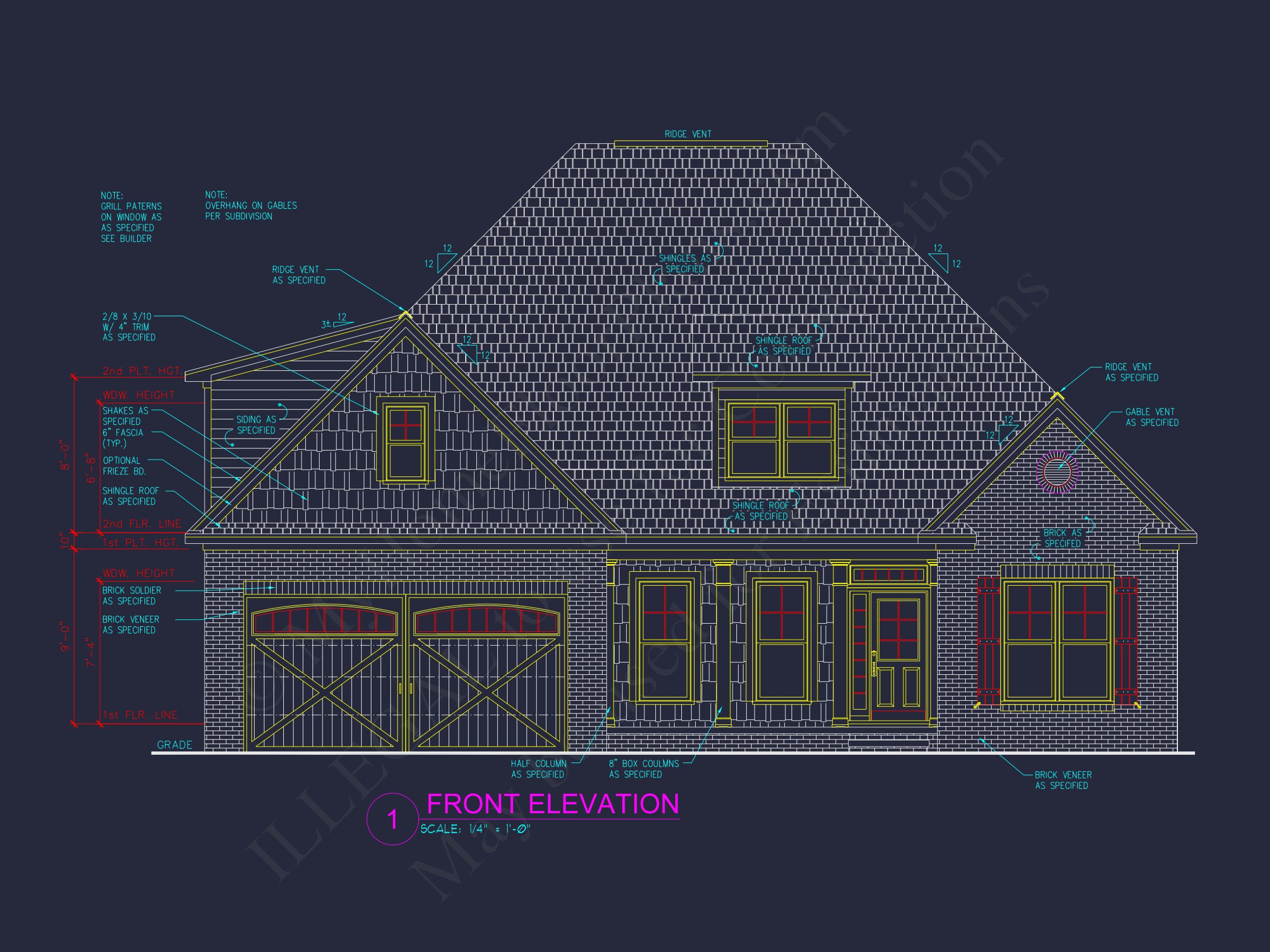 Craftsman house Design with Floor Plan,CAD,& Blueprint Insights