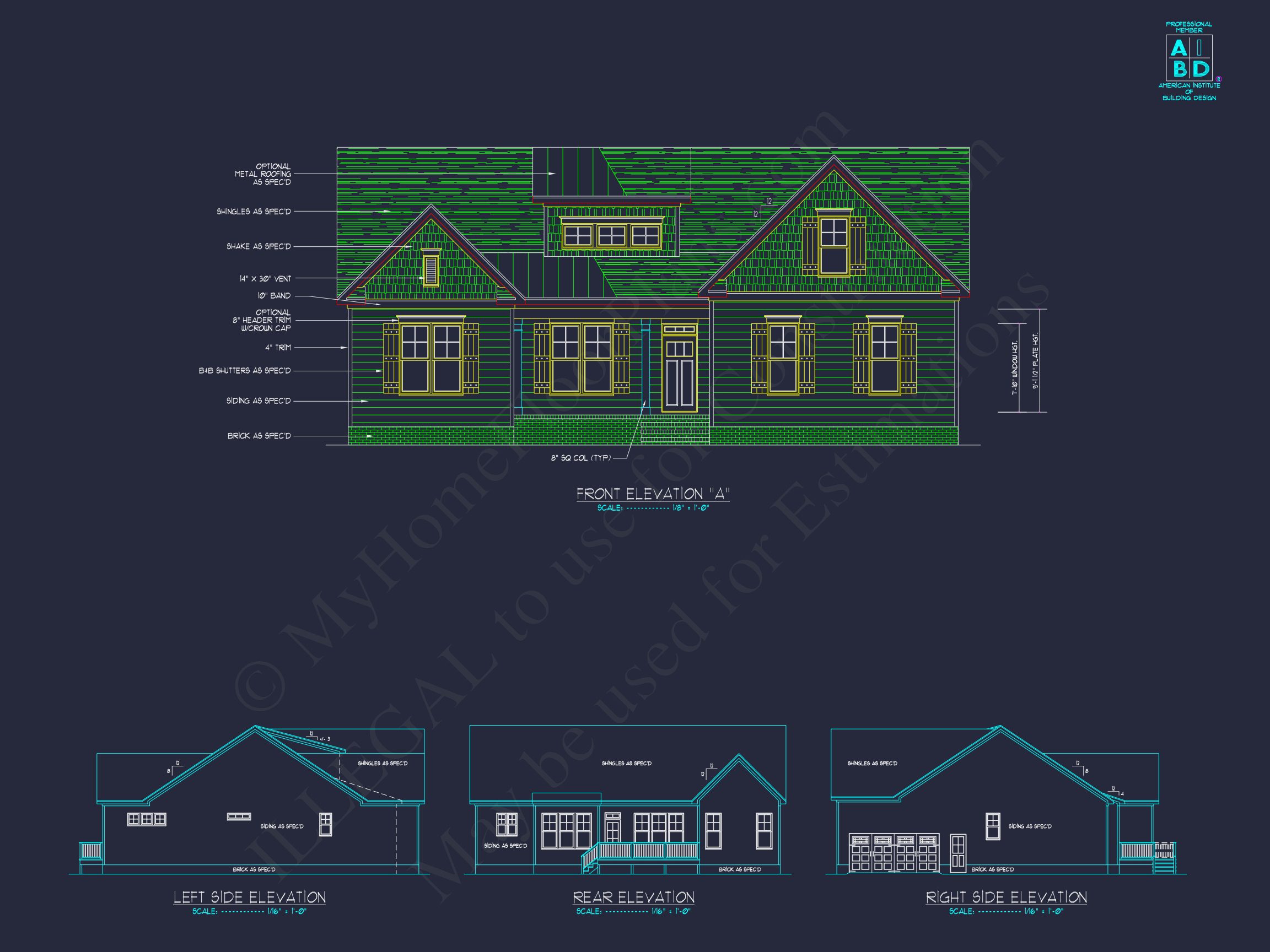 Craftsman house Plan with 3 Bedrooms,2 Baths & Open Floor Design