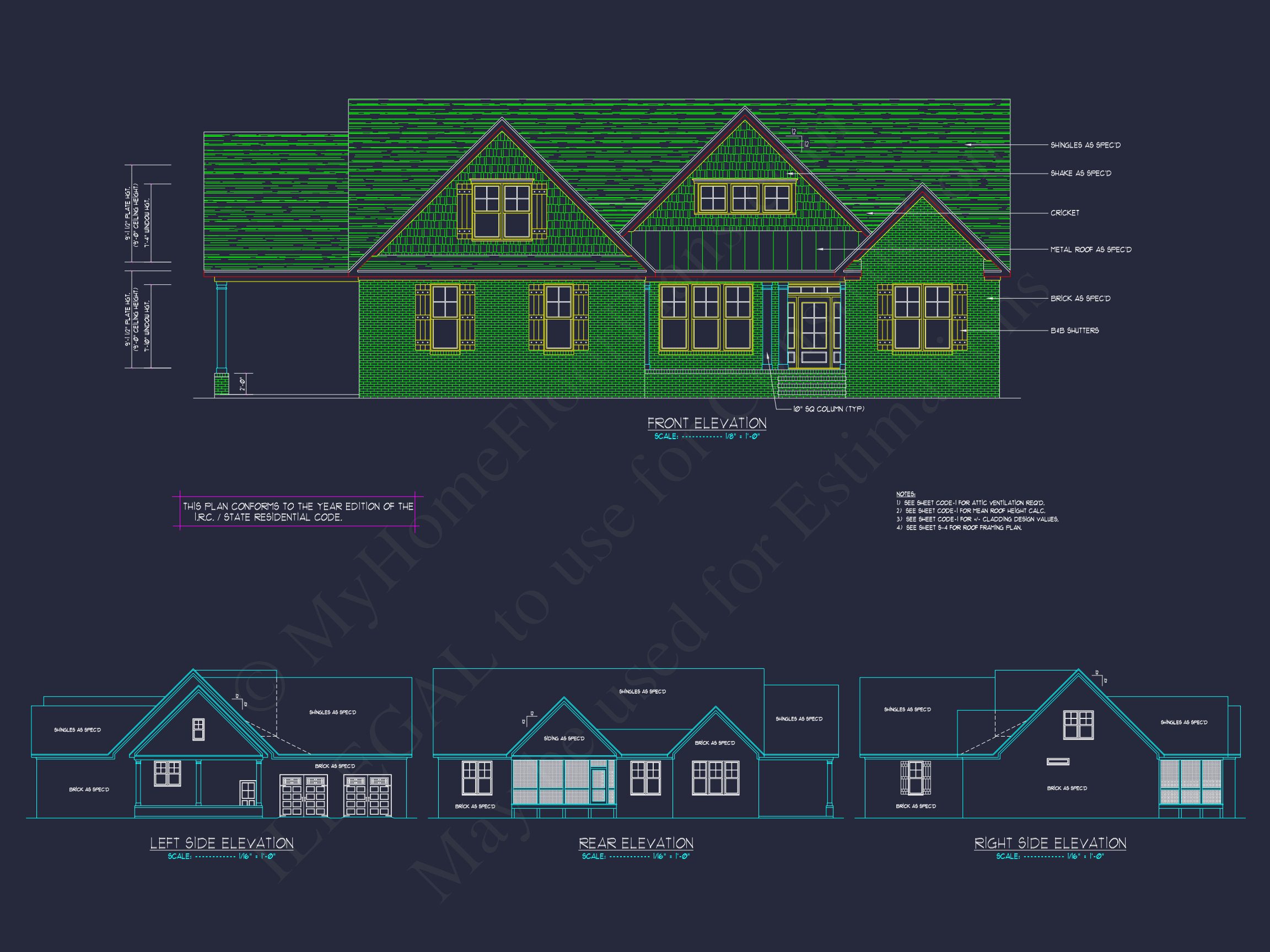 Craftsman house Plan with Spacious Floor Plan and Unique Features