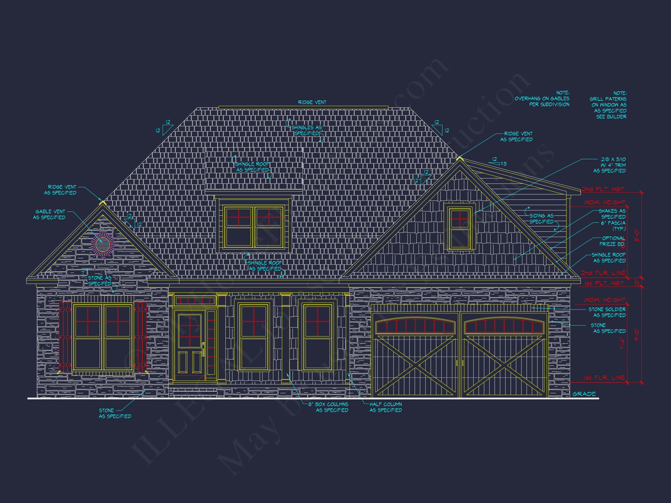 Craftsman-Style house Plan: Stunning Floor Plan with CAD Designs