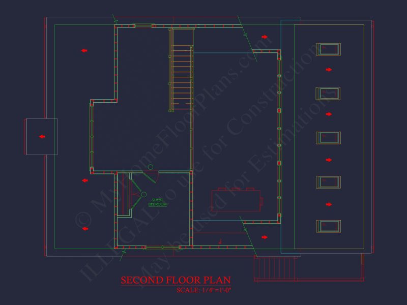 Craftsman-Style house Plan with CAD Designs and Blueprints
