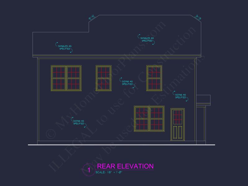 Craftsman-Style house Plan with Open Floor Layout & CAD Designs