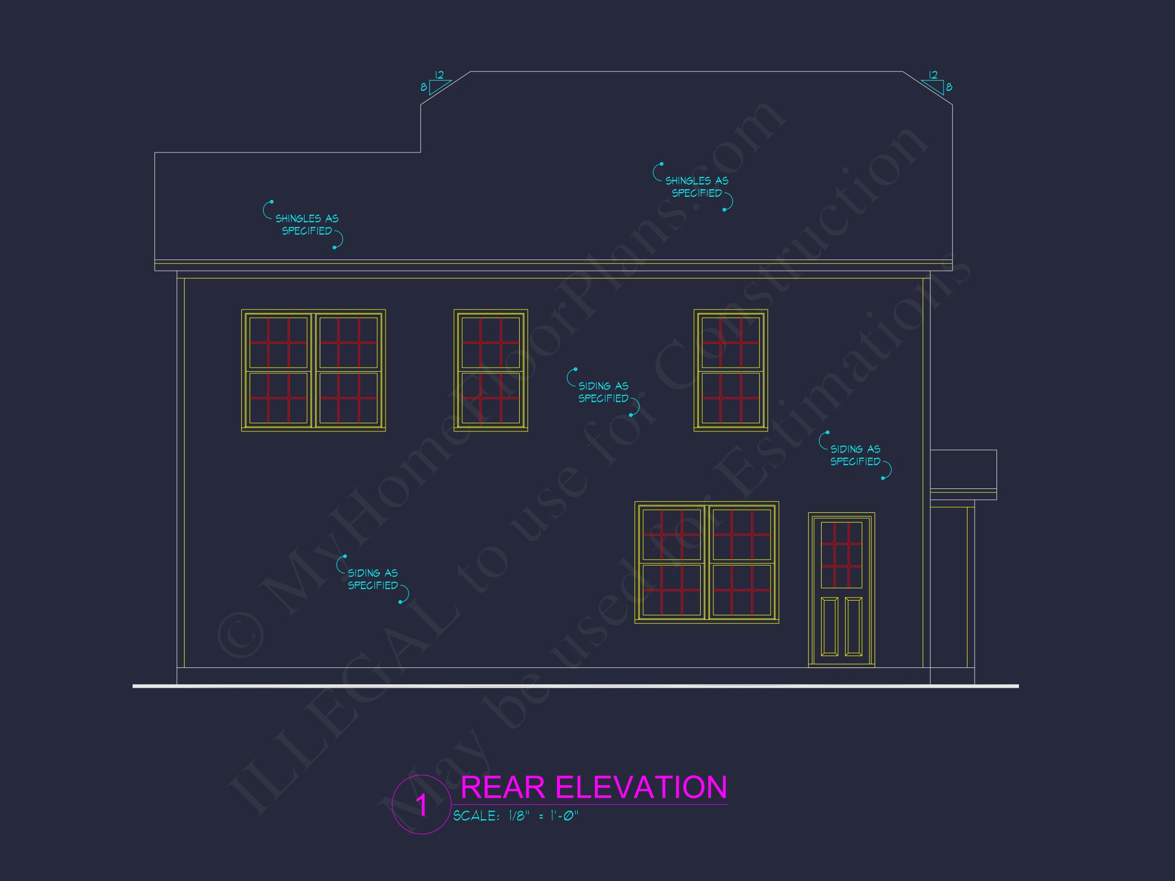 Craftsman-Style house Plan with Open Floor Layout & CAD Designs