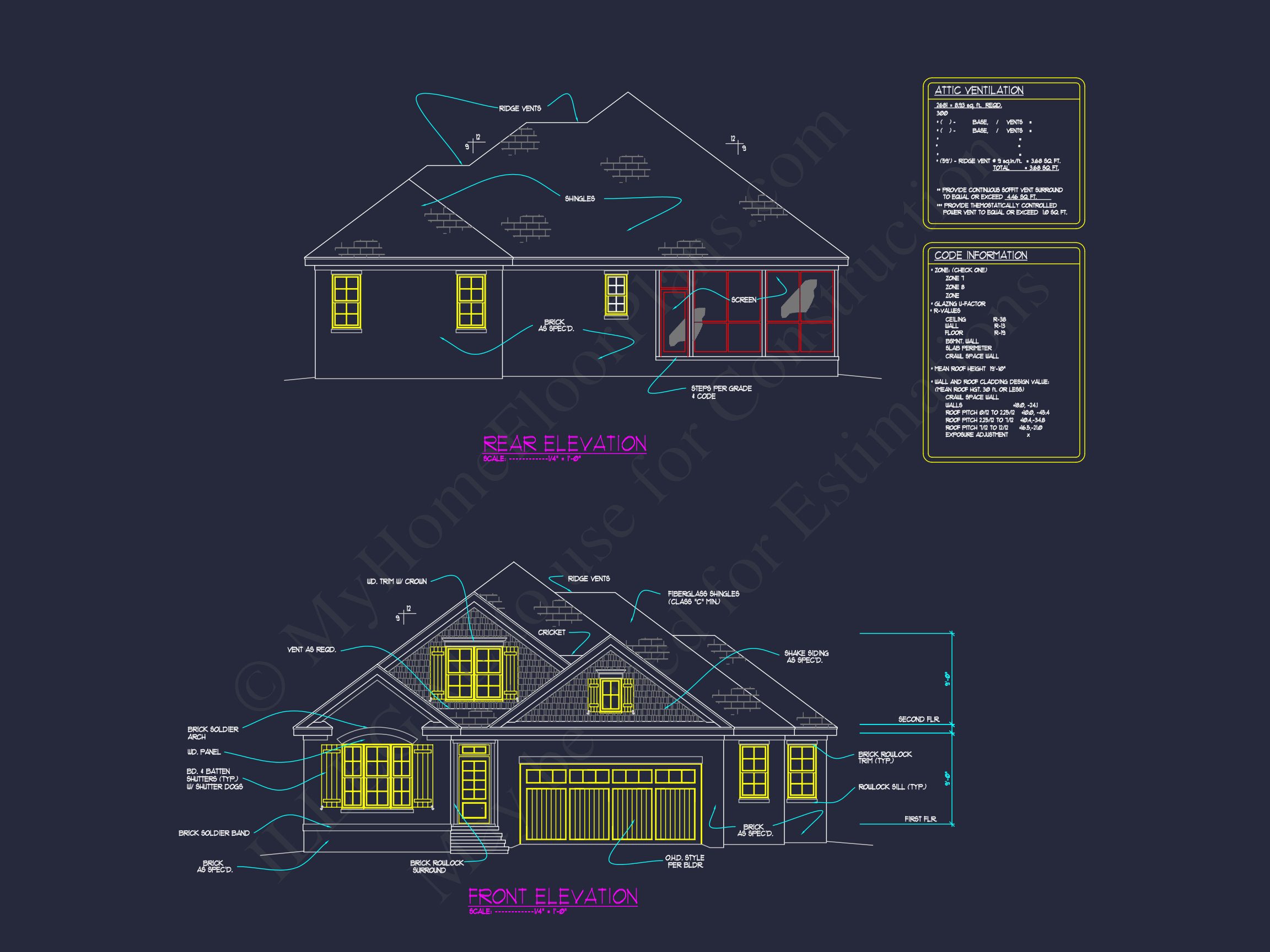 Custom house Floor Plan: CAD Designs and Blueprint Details