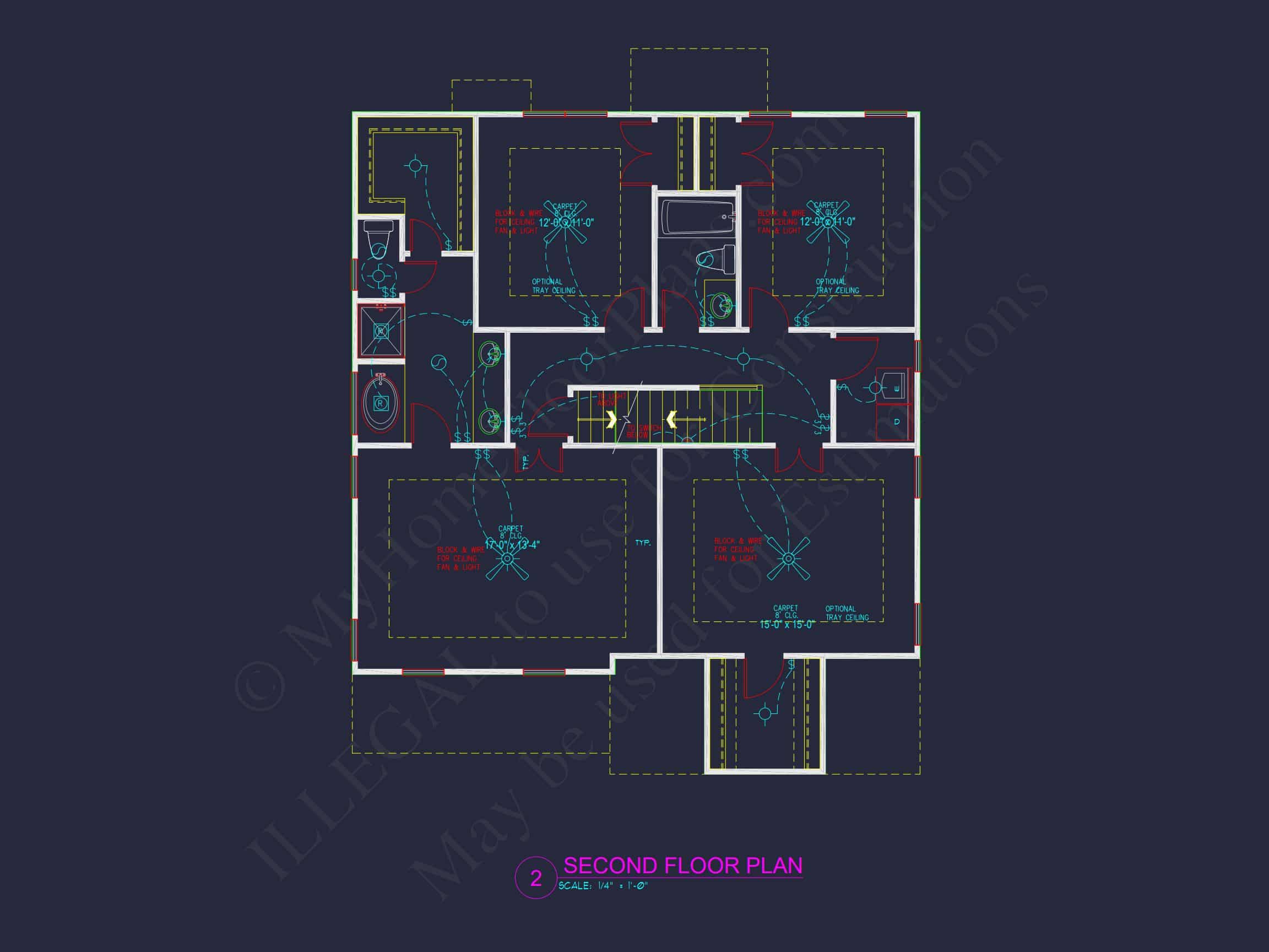 Custom house Floor Plan: CAD Designs & Architecture Blueprint