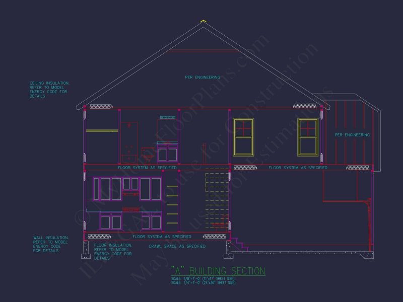Custom house Floor Plan: CAD Designs & Architecture Blueprint
